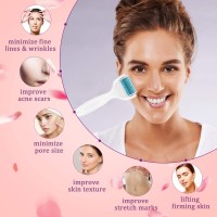 Derma Roller mit Silikon Gesichtsreinigungsbürste gegen Akne