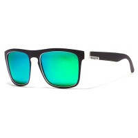 KDeam Sport Sonnenbrille, Herren Sonnenbrille, grüne Linse