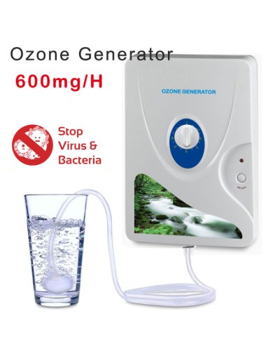 Ozongenerator, 2 in 1 und Ionisator für Luft, Wasser und Lebensmittel, entfernt Virus