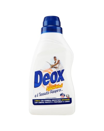 DEOX 750 ml und Sportswear Stoff Waschmittel atmet
