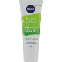 NIVEA 1 Minute Urban Skin Detox Mask Reinigung 75 ml